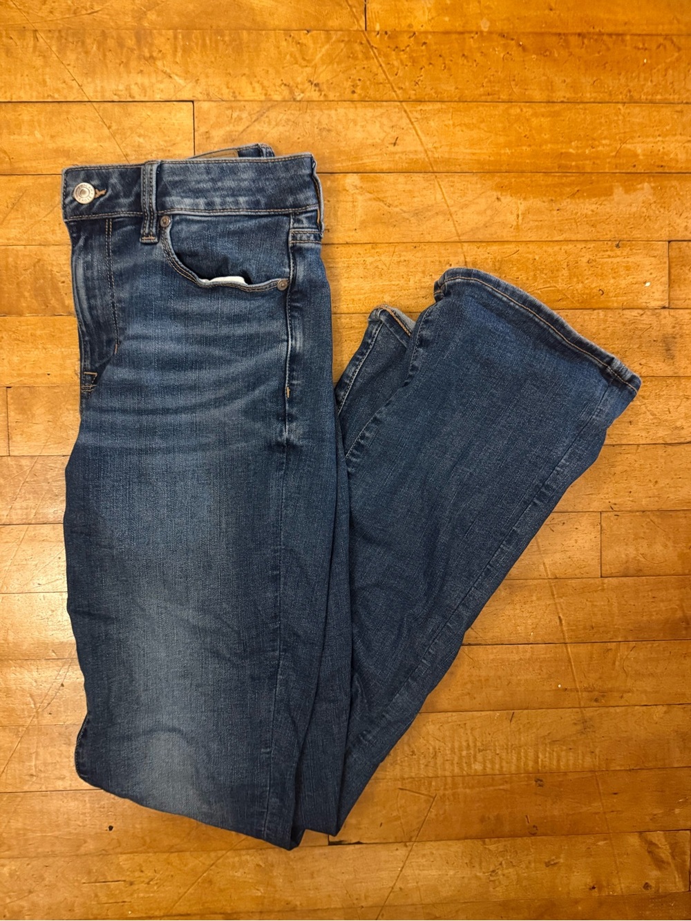 Women's Dark Blue Bootcut Jeans